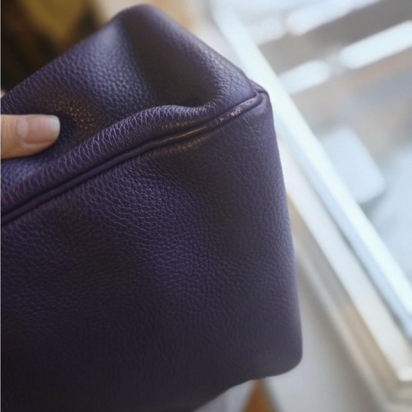 💜SOLD💜Hermes Kelly 28 Bag Deep Purple PHW - Picture 6 of 16